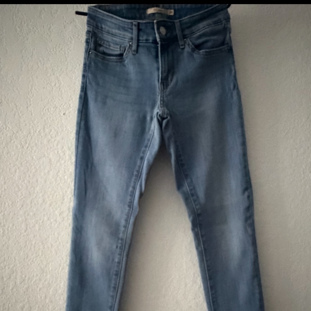 Levi's 711 Women's Skinny Jeans - Light Blue